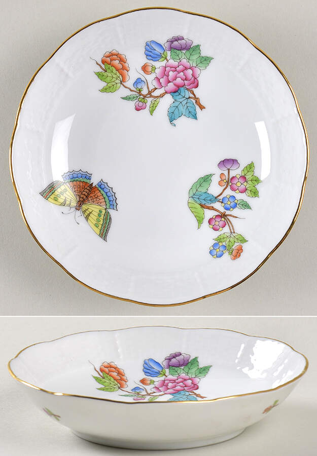 Queen Victoria Older (VA) Saucer for Flat Cup by Herend-1