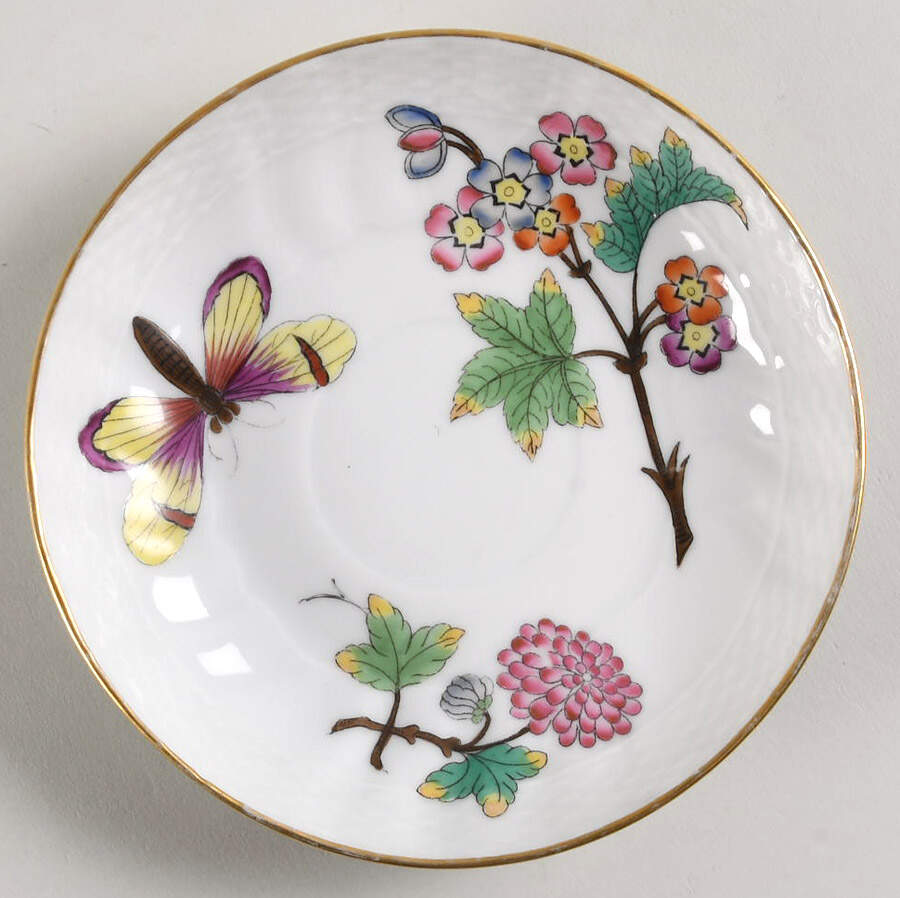 Queen Victoria Older (VA) Saucer for Flat Cup by Herend-1