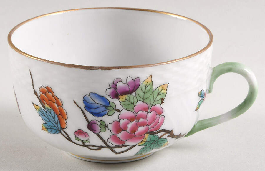 Queen Victoria Older (VA) Flat Cup by Herend-1