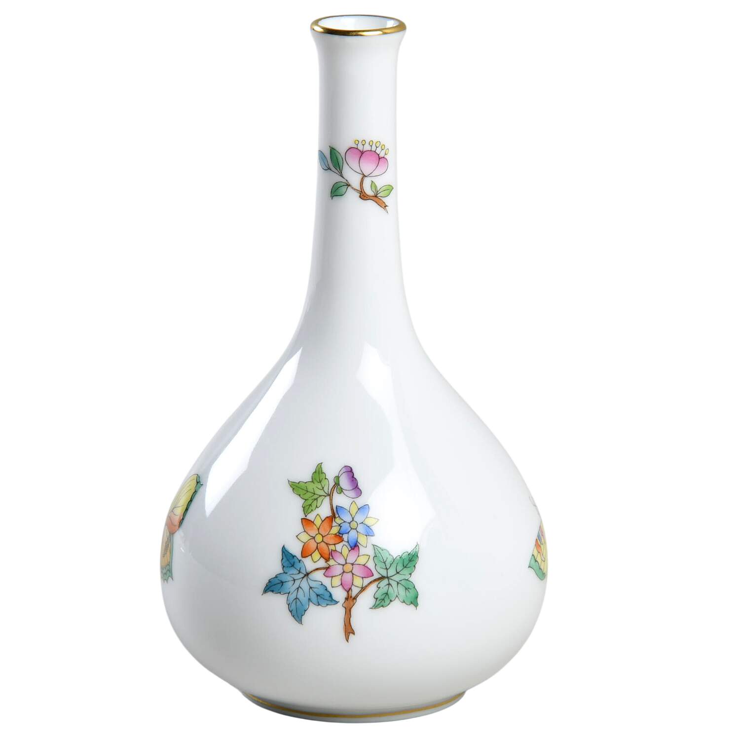 Queen Victoria Older (VA) 5" Bud Vase by Herend-1