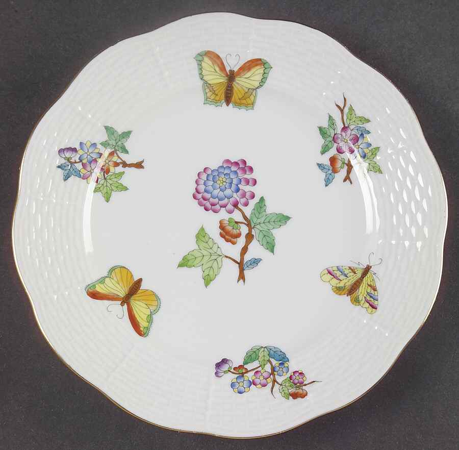 Queen Victoria Older (VA) Bread & Butter Plate by Herend-1