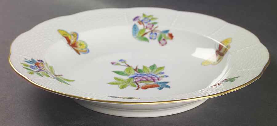 Queen Victoria Older (VA) Large Rim Soup Bowl by Herend-1
