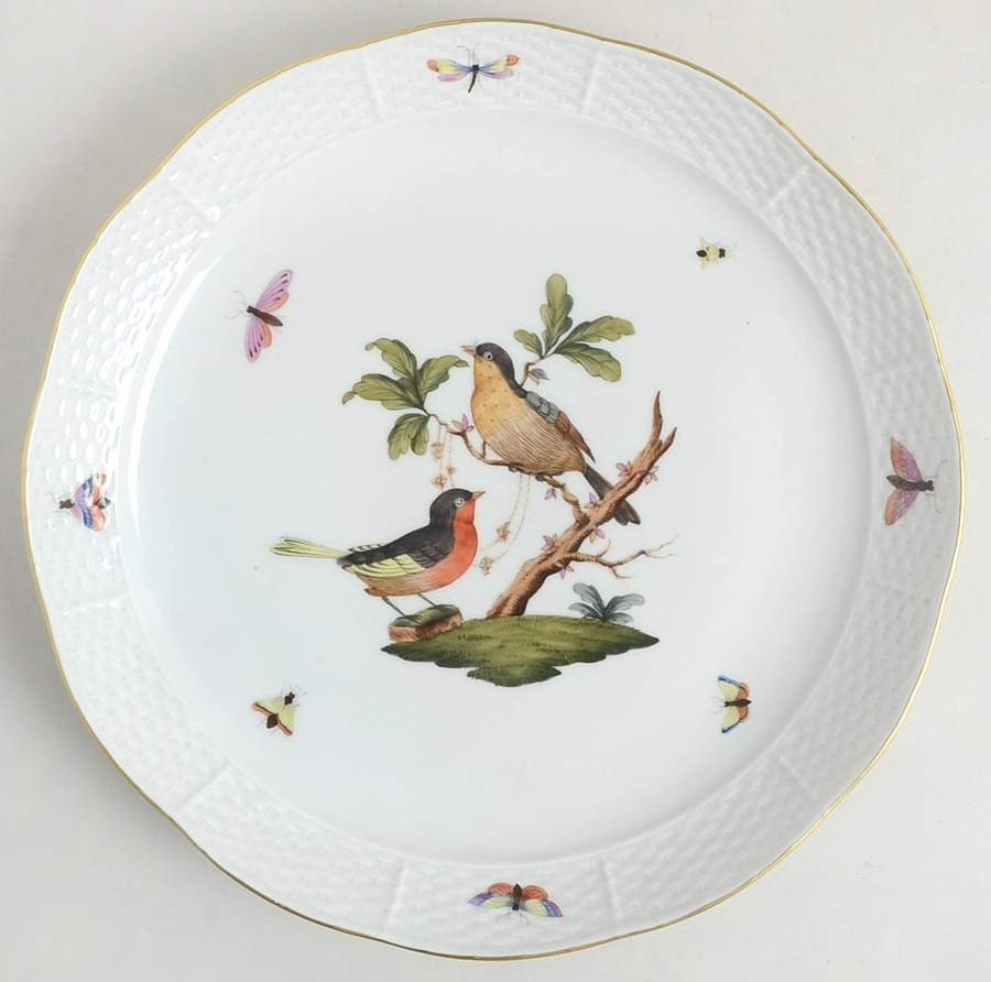 Rothschild Bird (RO) 9" Individual Pasta Bowl by Herend-1