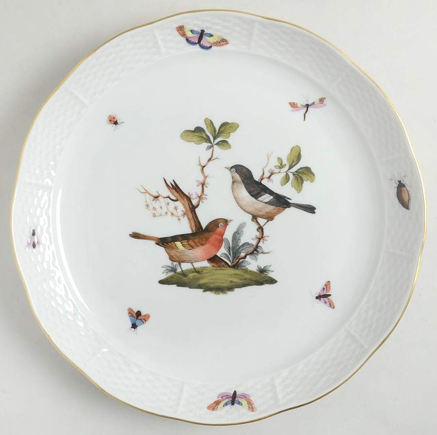 Rothschild Bird (RO) 9" Individual Pasta Bowl by Herend-1