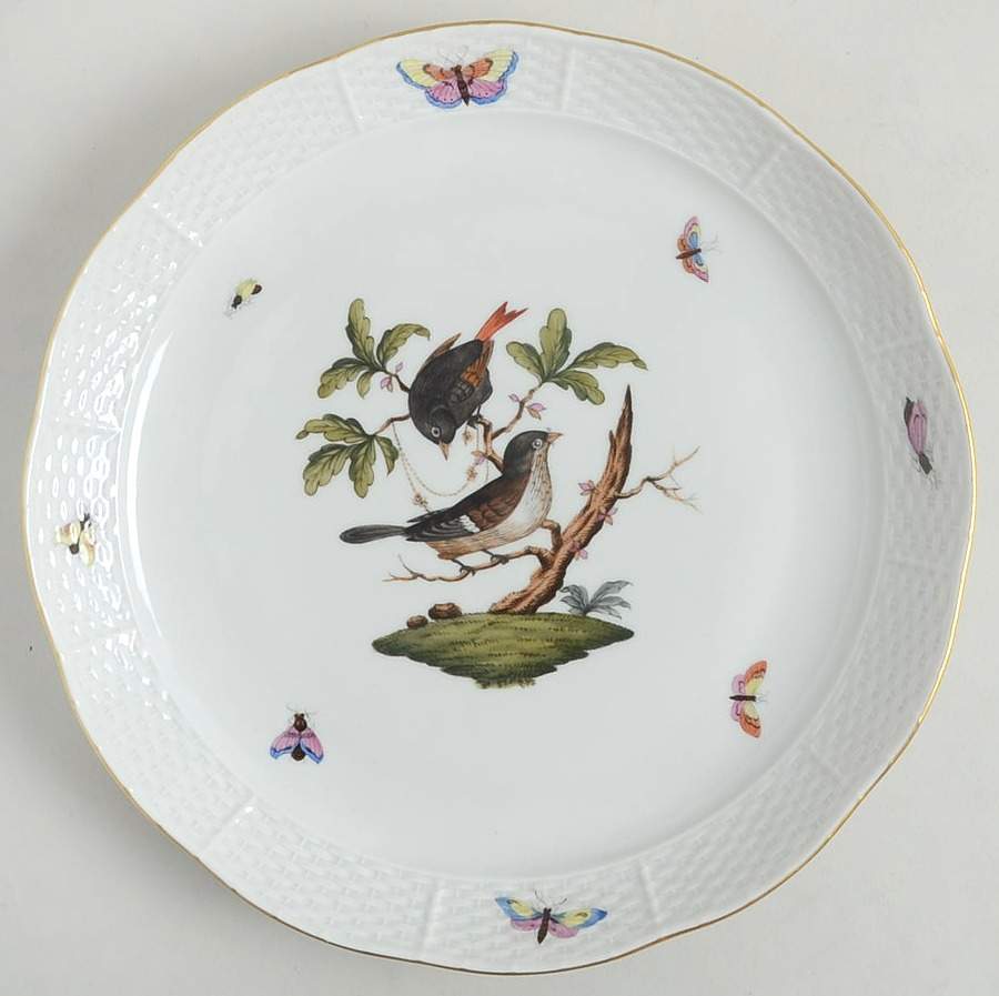 Rothschild Bird (RO) 9" Individual Pasta Bowl by Herend-1
