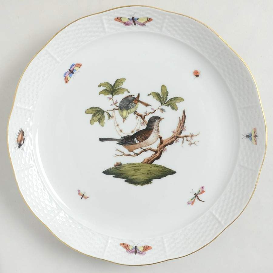 Rothschild Bird (RO) 9" Individual Pasta Bowl by Herend-1