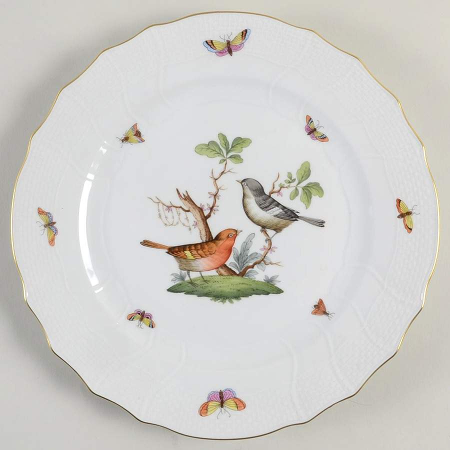 Rothschild Bird (RO) Dinner Plate by Herend-1