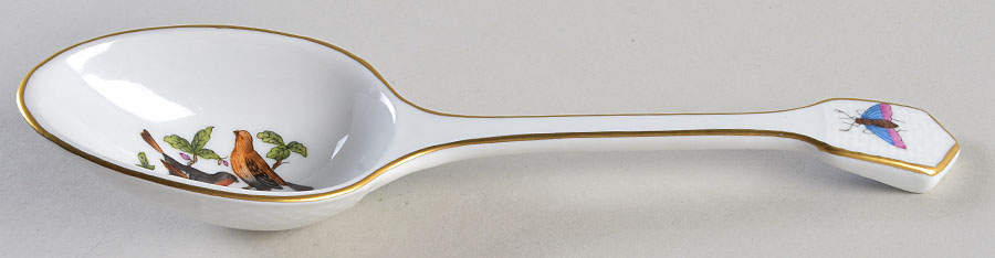 Rothschild Bird (RO) Tablespoon (Serving Spoon) by Herend-1