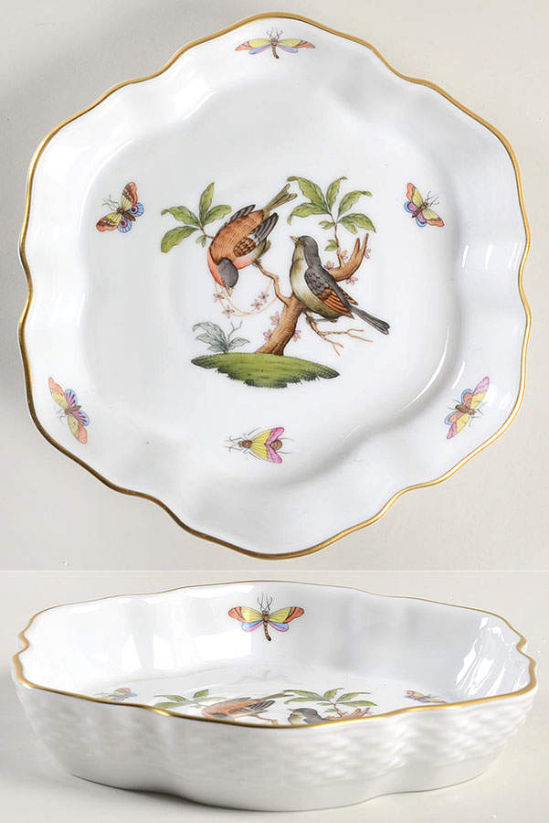 Rothschild Bird (RO) 6" Bon Bon by Herend-1