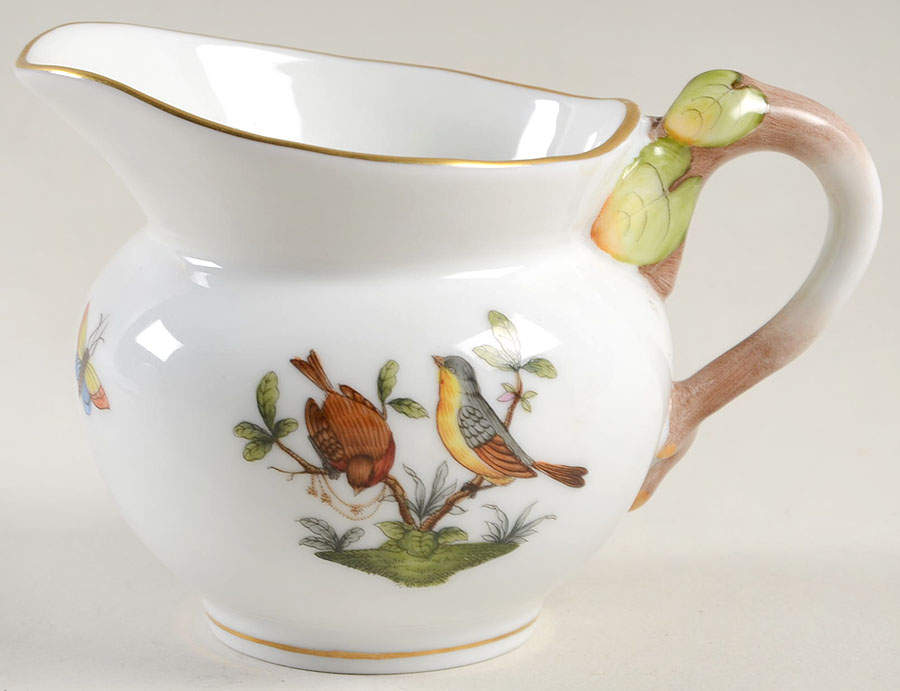 Rothschild Bird (RO) Creamer by Herend-1