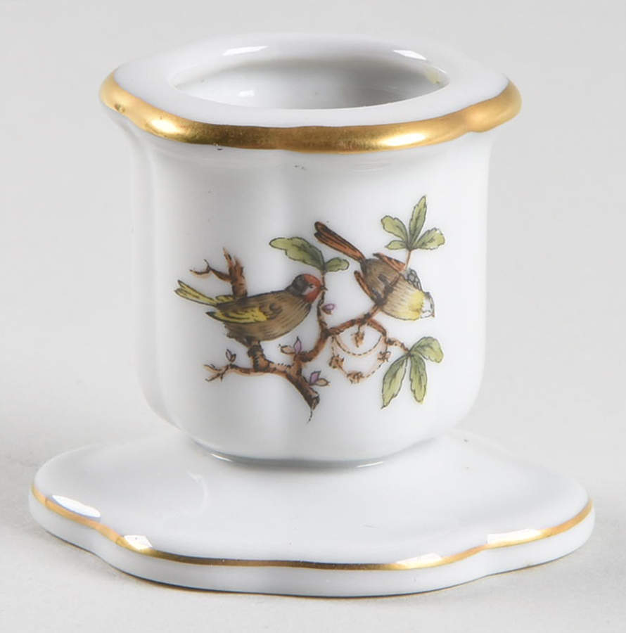 Rothschild Bird (RO) Candleholder by Herend-1