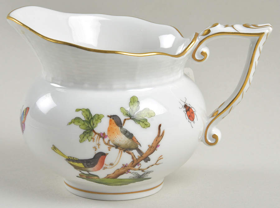 Rothschild Bird (RO) Creamer by Herend-1
