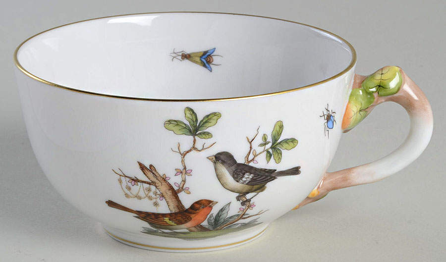 Rothschild Bird (RO) Oversized Cup by Herend-1