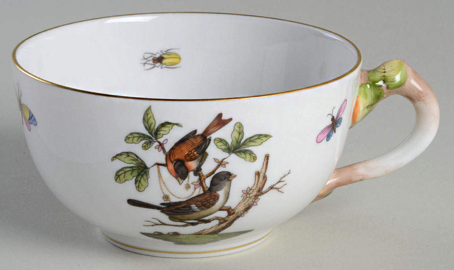 Rothschild Bird (RO) Oversized Cup by Herend-1