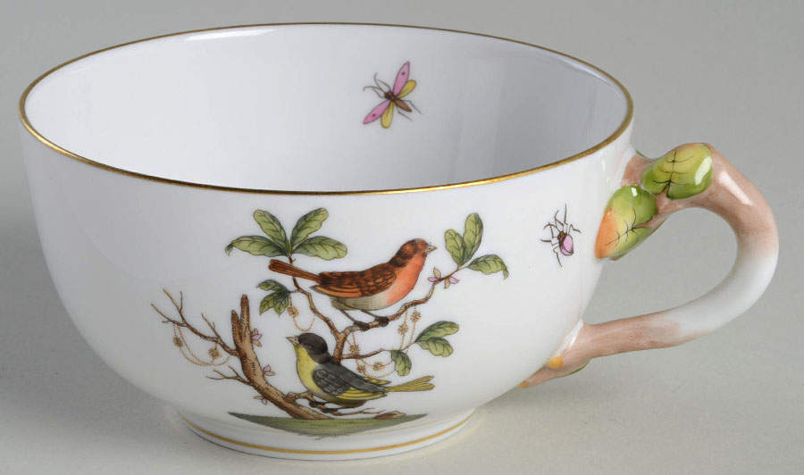 Rothschild Bird (RO) Oversized Cup by Herend-1