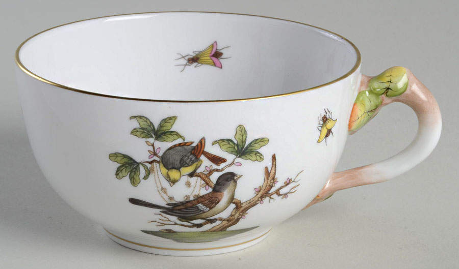 Rothschild Bird (RO) Oversized Cup by Herend-1