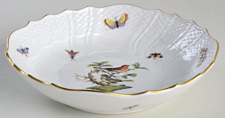 Rothschild Bird (RO) 8" All Purpose Bowl by Herend-1