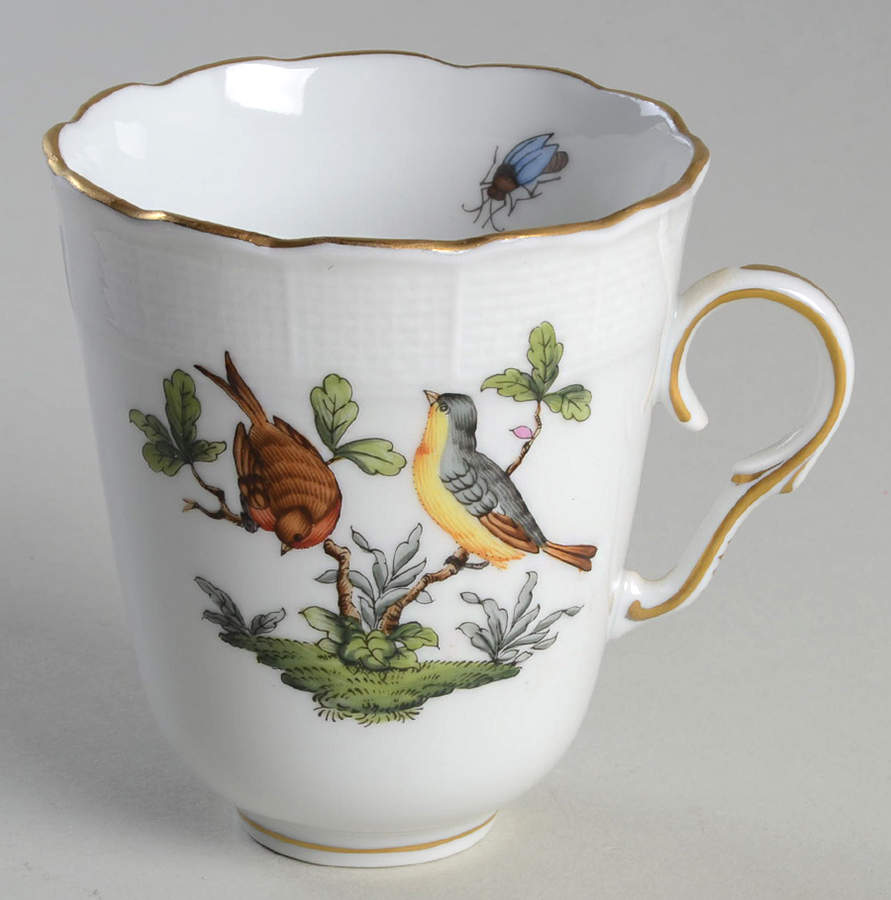 Rothschild Bird (RO) Trembleuse Cup by Herend-1