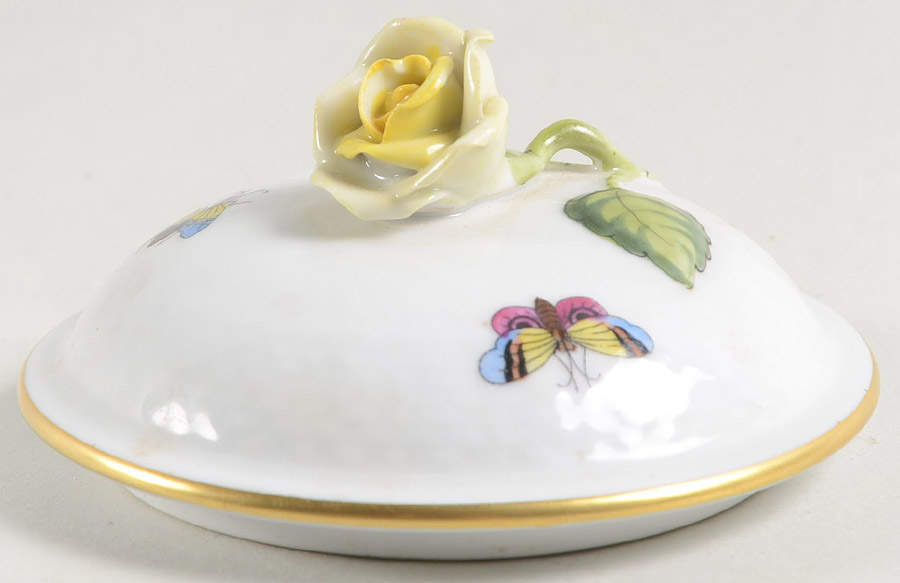 Rothschild Bird (RO) Lid for Mini Sugar Bowl by Herend-1