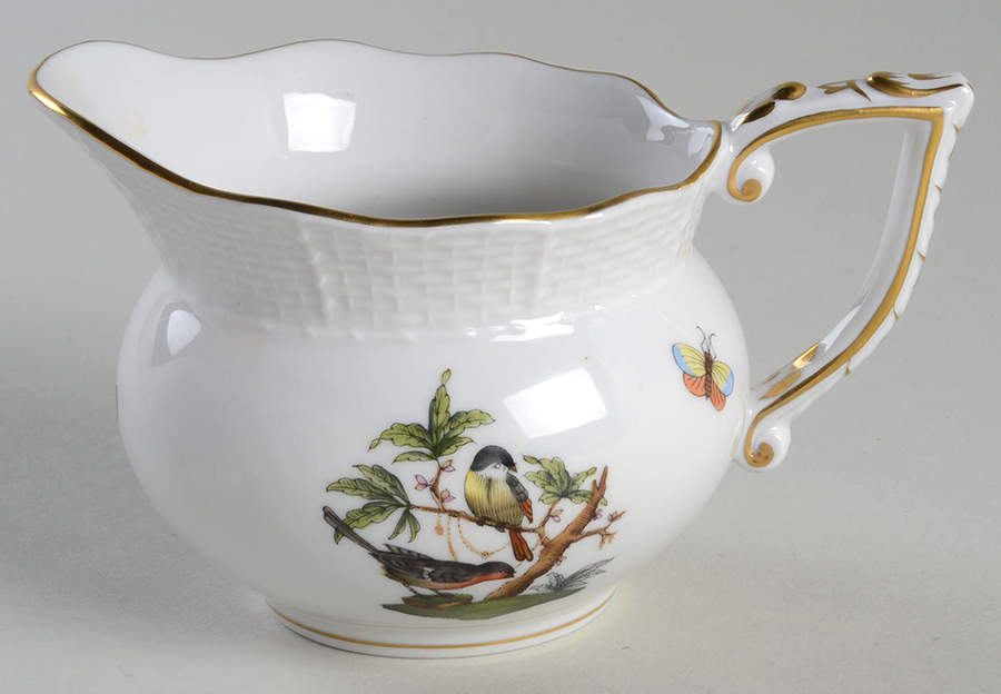 Rothschild Bird (RO) Creamer by Herend-1