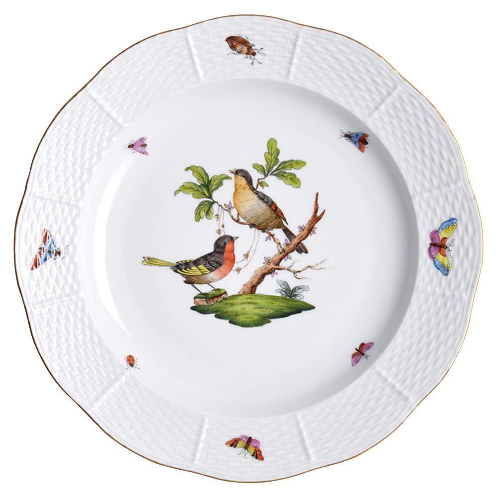Rothschild Bird (RO) Dinner Plate by Herend-1