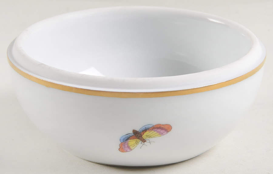 Rothschild Bird (RO) 4" Round Box No Lid by Herend-1