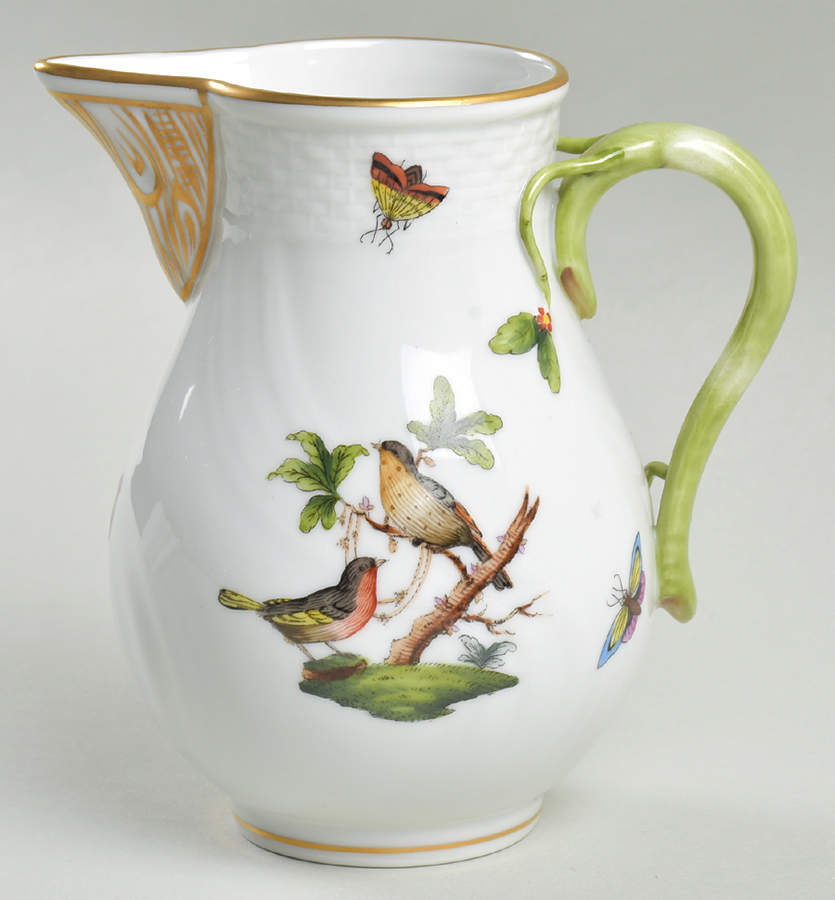 Rothschild Bird (RO) 14 Oz Pitcher by Herend-1