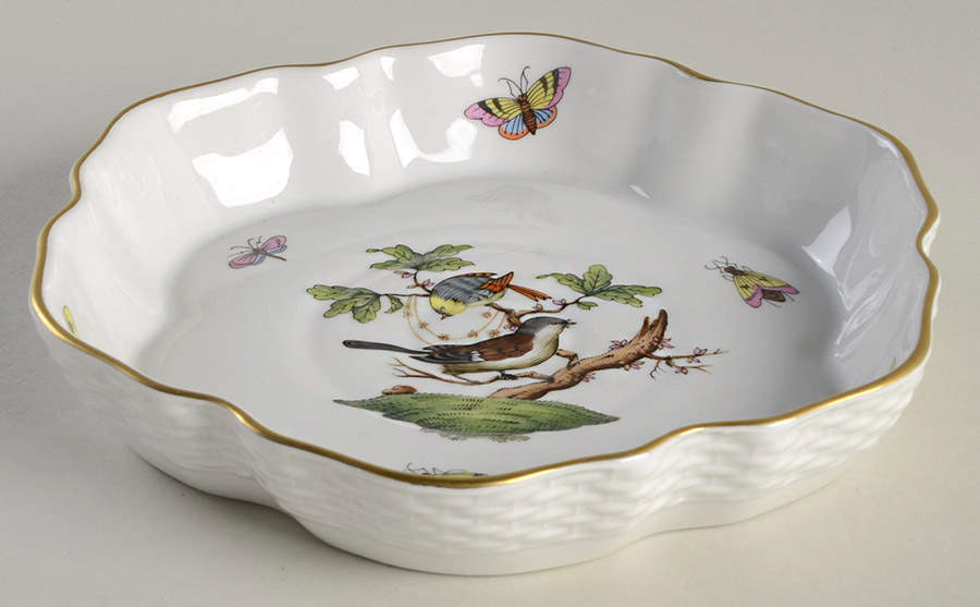 Rothschild Bird (RO) 6" Bon Bon by Herend-1