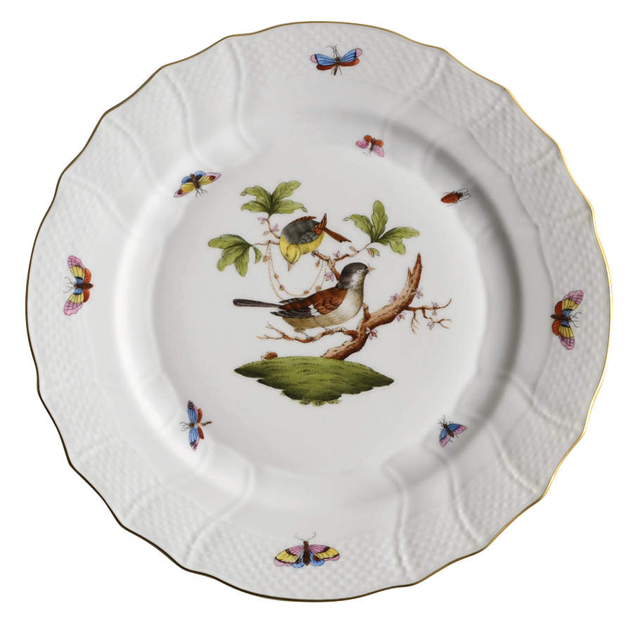 Rothschild Bird (RO) Dinner Plate by Herend-1