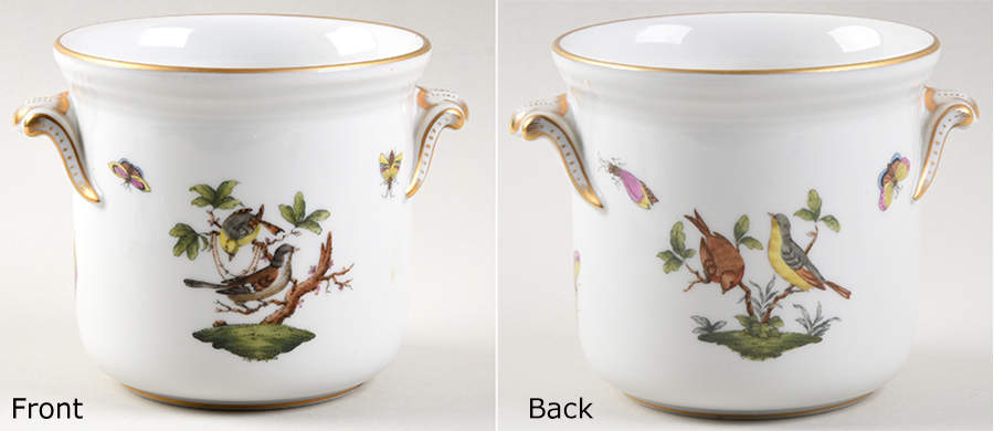 Rothschild Bird (RO) 4" Cachepot by Herend-1