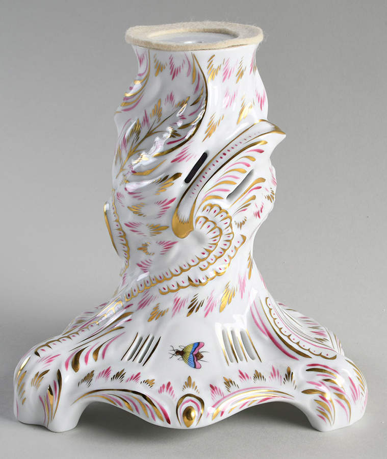 Rothschild Bird (RO) Tree Base for 7 Pc 3 Tier Server by Herend-1