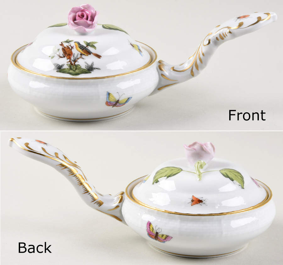Rothschild Bird (RO) Patty Pan & Lid by Herend-1