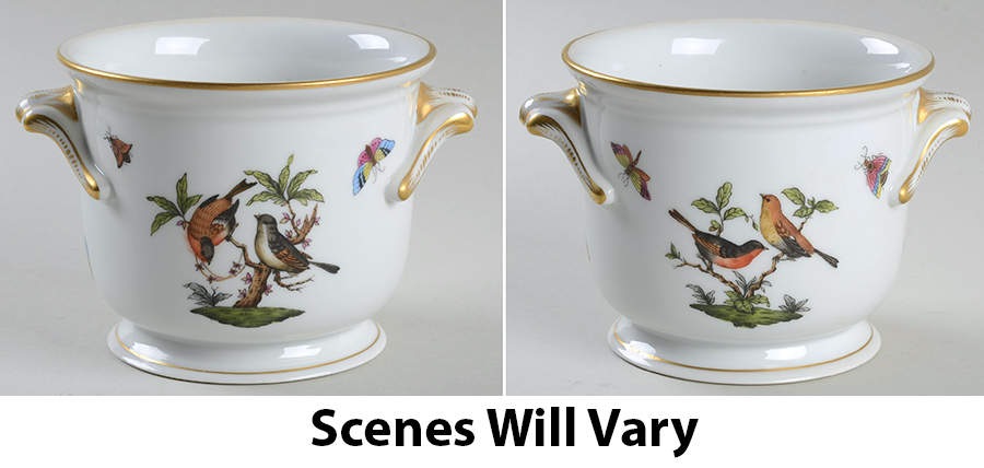 Rothschild Bird (RO) 3" Cachepot by Herend-1