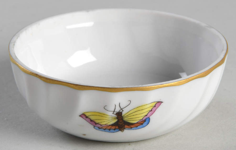 Rothschild Bird (RO) Ring Box No Lid by Herend-1