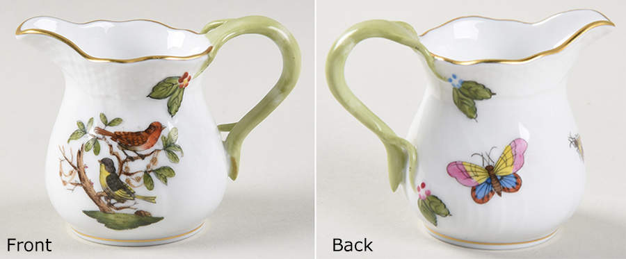 Rothschild Bird (RO) Individual Creamer by Herend-1