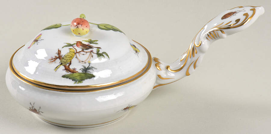 Rothschild Bird (RO) Patty Pan & Lid by Herend-1