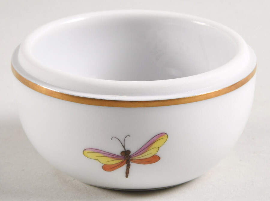 Rothschild Bird (RO) Egg Box No Lid by Herend-1