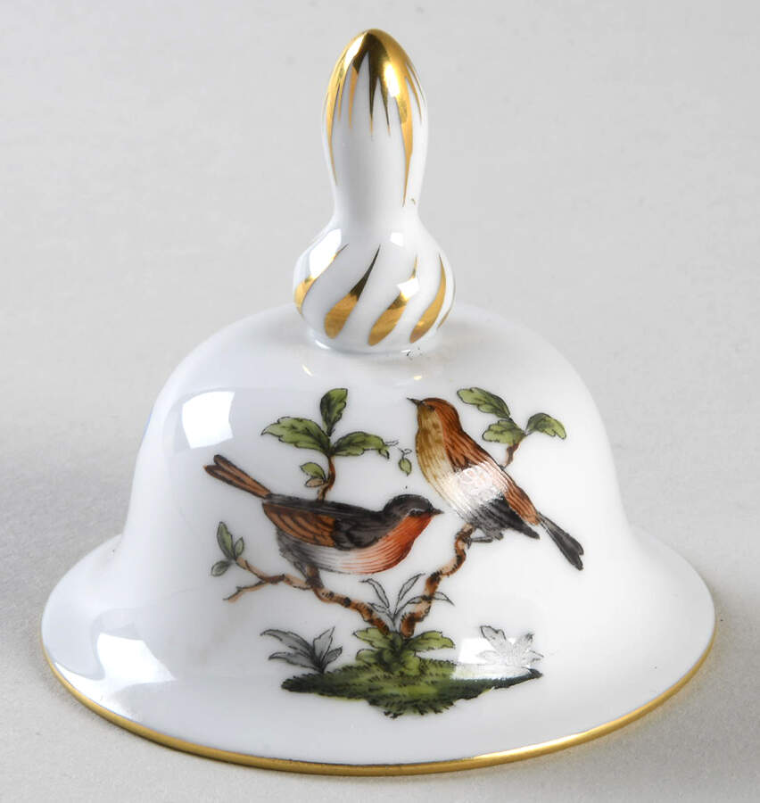 Rothschild Bird (RO) 2" Bell by Herend-1
