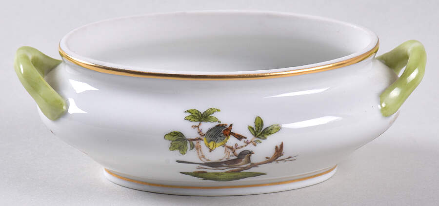 Rothschild Bird (RO) Mini Tureen No Lid by Herend-1