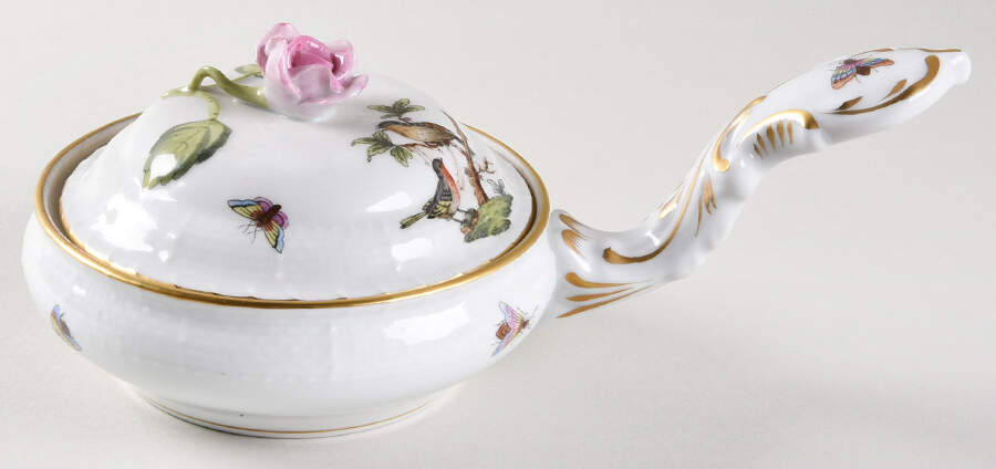Rothschild Bird (RO) Patty Pan & Lid by Herend-1