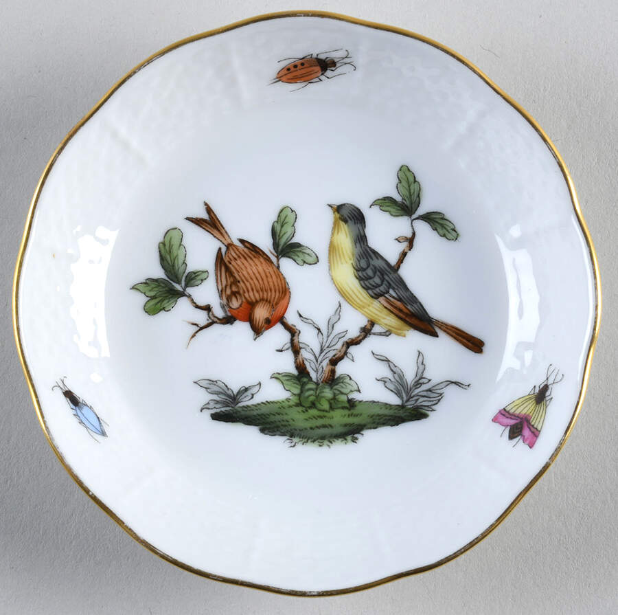 Rothschild Bird (RO) Coaster by Herend-1