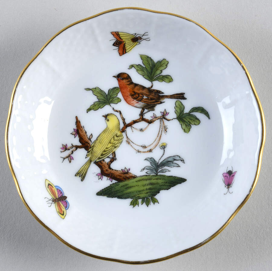 Rothschild Bird (RO) Coaster by Herend-1