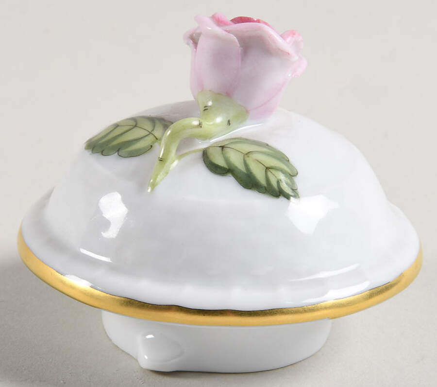 Rothschild Bird (RO) Lid for Individual Coffee Pot by Herend-1