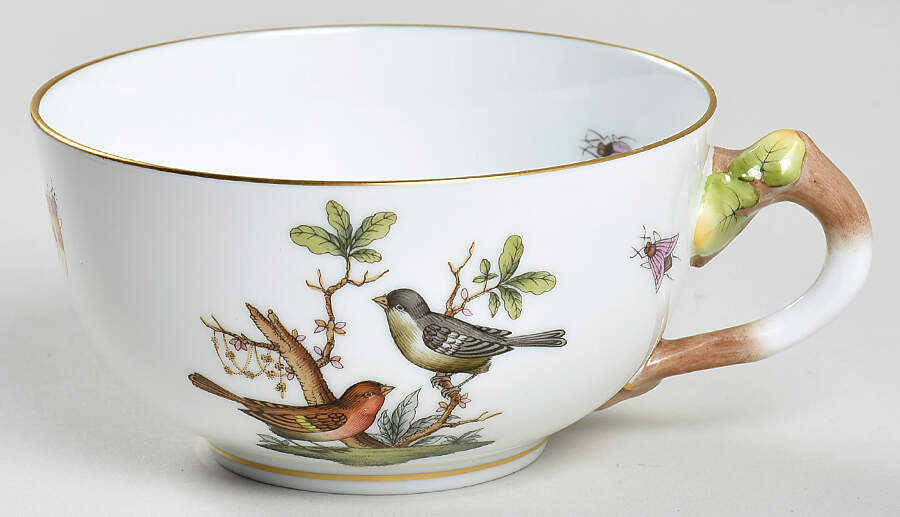 Rothschild Bird (RO) Oversized Cup by Herend-1