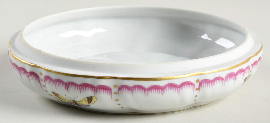 Rothschild Bird (RO) 6" Candy Box No Lid by Herend-1