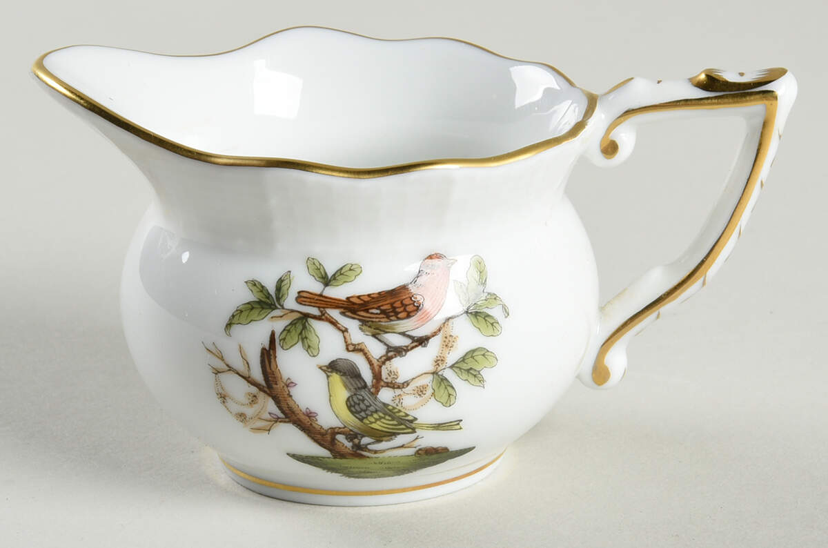 Rothschild Bird (RO) Individual Creamer by Herend-1