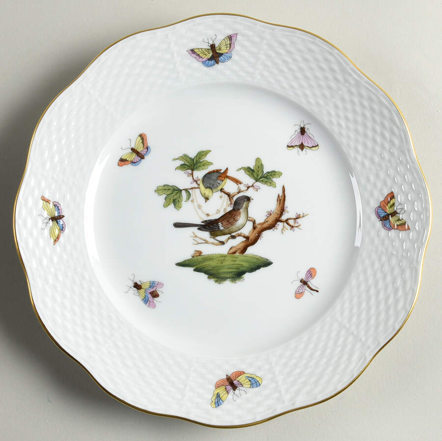 Rothschild Bird (RO) Salad Plate by Herend-1