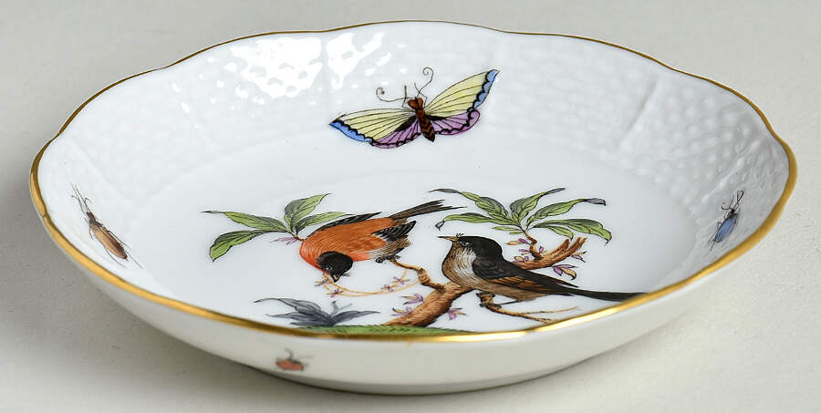 Rothschild Bird (RO) 4" Ashtray by Herend-1