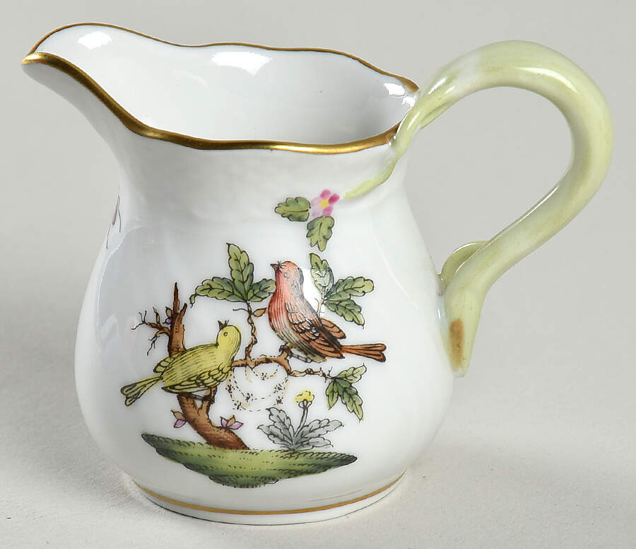 Rothschild Bird (RO) Individual Creamer by Herend-1