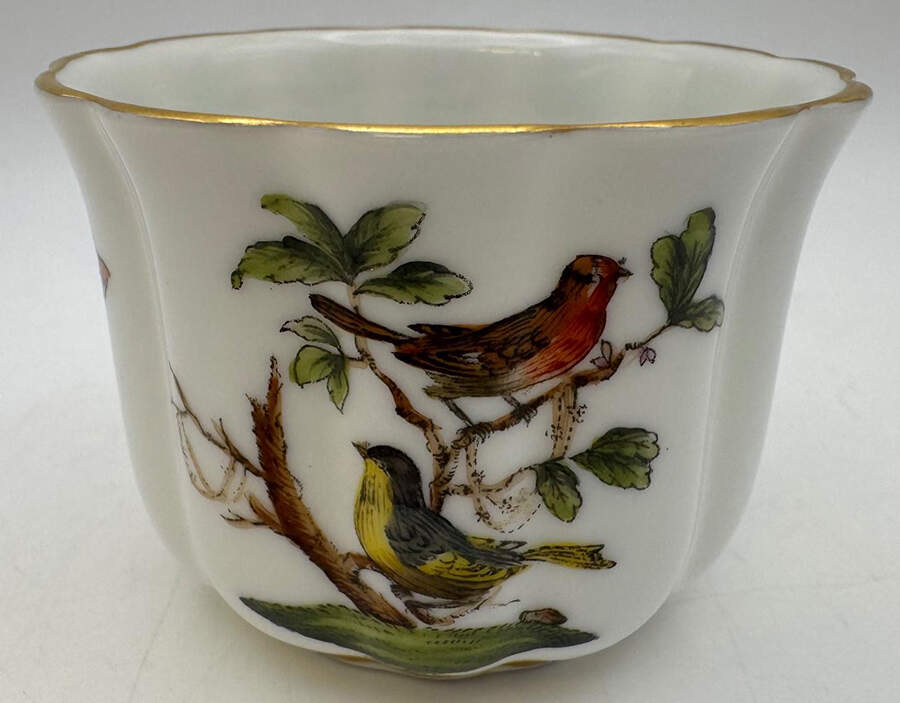 Rothschild Bird (RO) 2" Cachepot by Herend-1